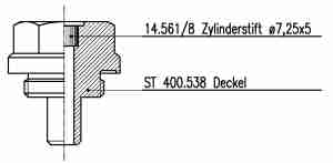 Deckel komplett WB 400 796-U